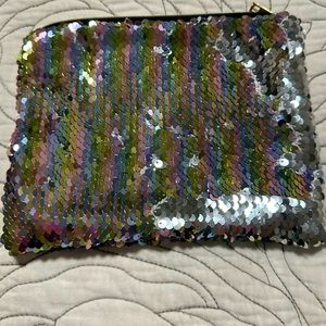 Glitter Sequin cosmetic/toiletries travel bag